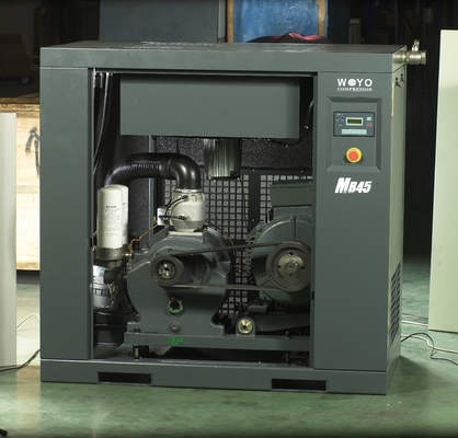 Yüksek Basınç 0.7-1Mpa Kompakt Vidalı Kompresör 15HP-60HP Üç Voltaj