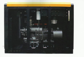 200kw İki Aşamalı Daimi Mıknatıslı Hava Kompresörü IP55 Üç Fazlı Hava Kompresörü