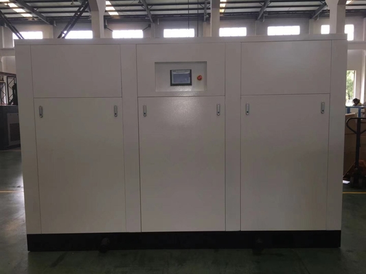 İki Aşamalı Daimi Mıknatıslı Hava Kompresörü 420HP Çift Vidalı Hava Kompresörü