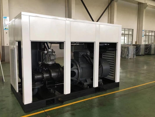 1.3Mpa İki Kademeli Daimi Mıknatıslı Hava Kompresörü 340HP Çift Kademeli Vidalı Kompresör